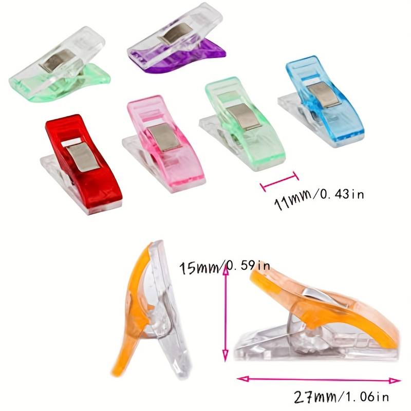 Colorful Sewing Clips For Quilting Crafting multipurpose - Temu